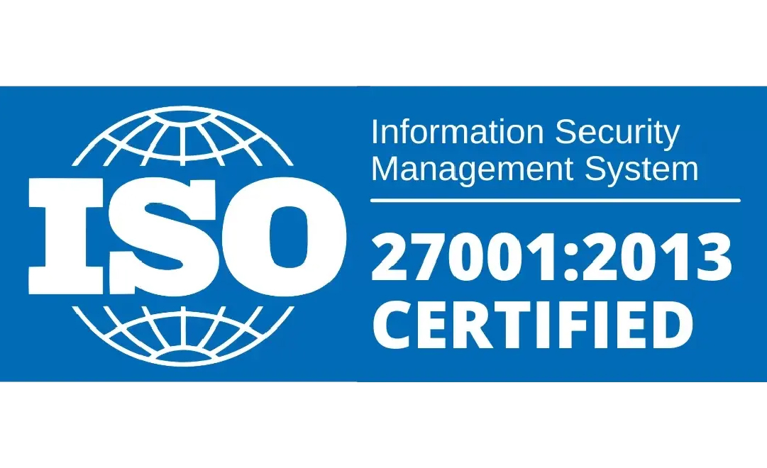 ISO 27001:2013 Certified